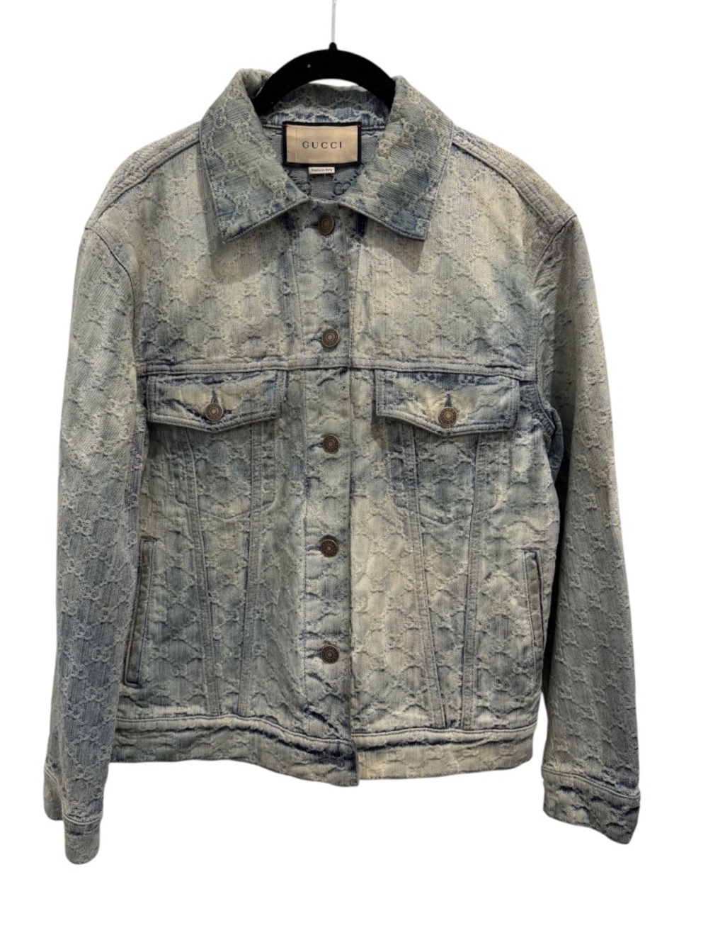 Gucci GG Jacquard Denim Jacket